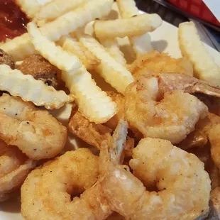 Hand battered gulf shrimp