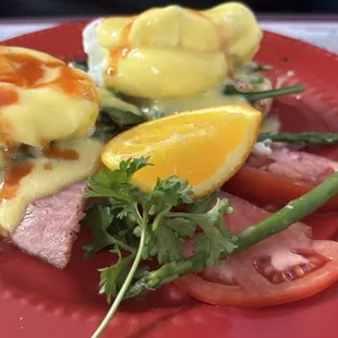 Florentine eggs Benedict