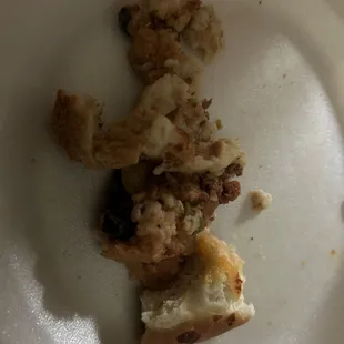 Had to spit some out from the off putting taste from their thick crust pizza