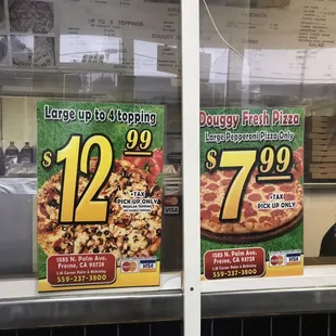Some of the specials they offer. 02/03/2024