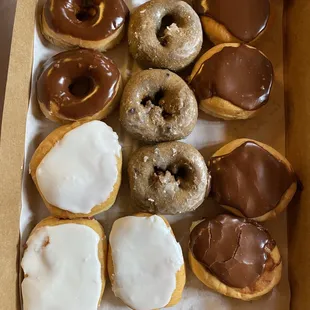 a variety of doughnuts