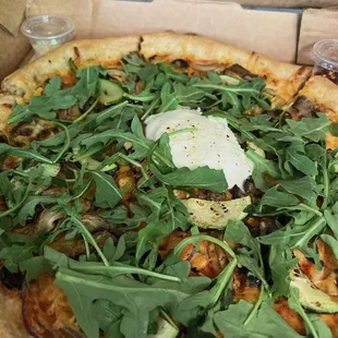 Vegetarian pizza