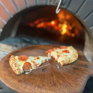 Wood Fired Pepperoni!