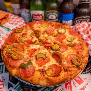 DoughBoys Pizzeria Happy Hour | Mondays - Thursdays | 12pm - 5pm | Personal 2 Topping Pizza | Drafts