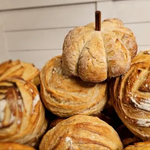 Pumpkin Shaped Sourdough