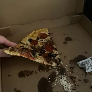 Crushed that pie
