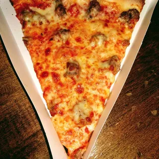 Sausage Pizza Slice