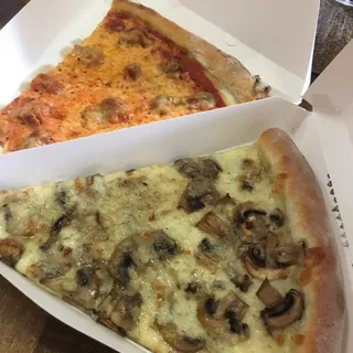 Mushroom Pizza Slice