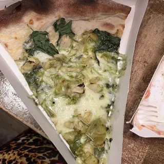 Artichoke Pizza Slice