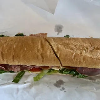 Prosciutto and Mozzarella Sub