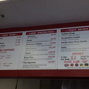 It's a $5 pizza so don't expect too much. The plus side was that the crust didn't taste like cardboard.