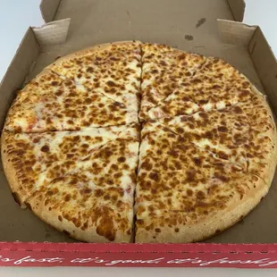 Cheese Pizza. This pizza is the bomb!!