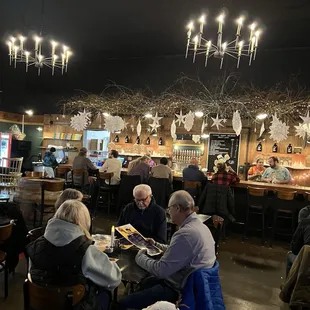Restaurant and bar area