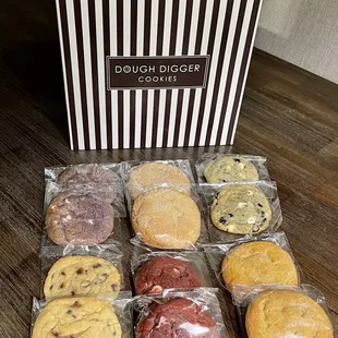 Dozen assorted cookies