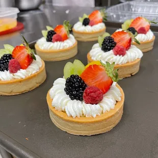 Fruit tarts