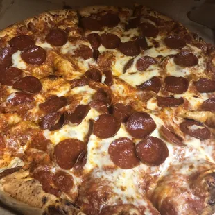 Large pepperoni