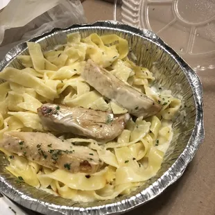Chicken Alfredo Fettuccine