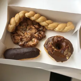 Donuts.  Fresh melt in your mouth