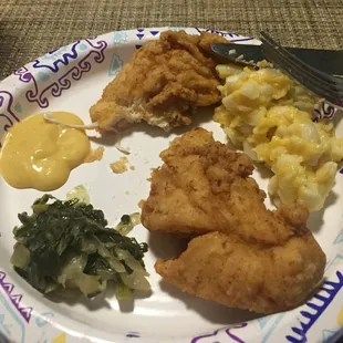 Chicken Tenders are moist and tender.