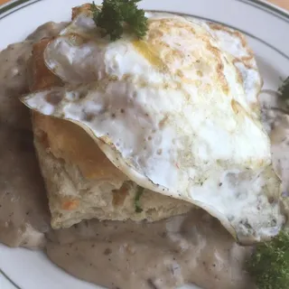 Biscuit & Mushroom Gravy