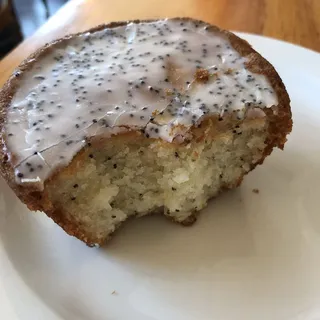 Gluten Free Lemon Poppy Seed Muffin
