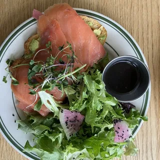 Salmon Avocado Toast