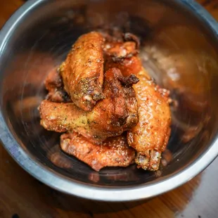 Lemon Pepper Chicken Wings.