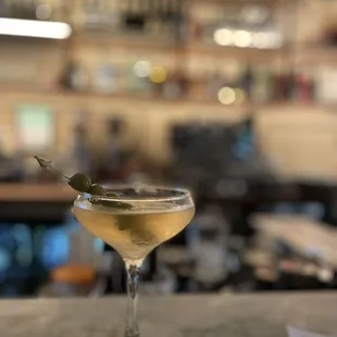 Dirty martini