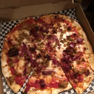 Ron Swanson pizza-pretty good!