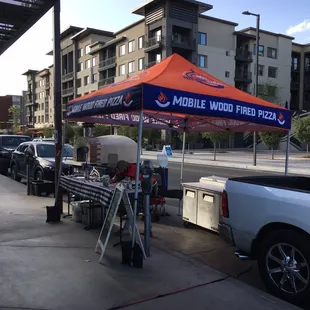 Mobile California white-oak wood-fired brick pizza oven- great guys- I&apos;m not related, just stumbled across them at a great local brewery