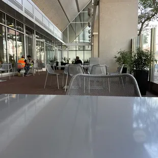 Absolutely love the breezy outdoor dining option!