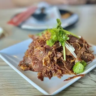Spicy Beef Shank: Beer food!