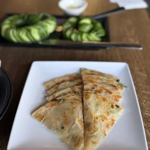 Green onion pancakes