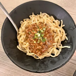 Minced Pork Noodles