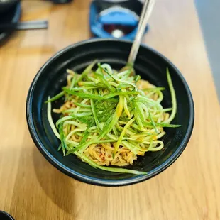 Cold Noodles with Szechuan Sauce
