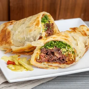 Beef Pancake Roll