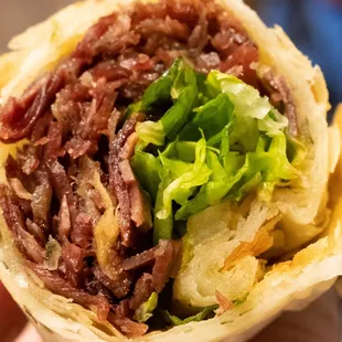 Beef Pancake Roll