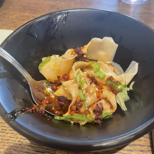 Spicy Wontons