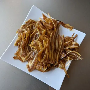 Marinated pig ear