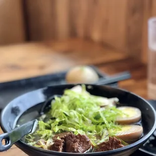 Beef stew noodle soup