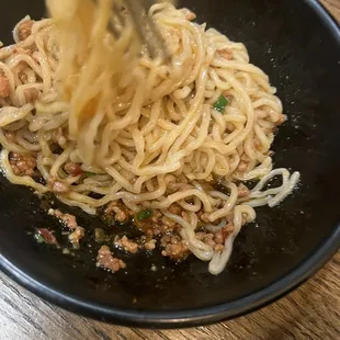 Noodles with Mince pork