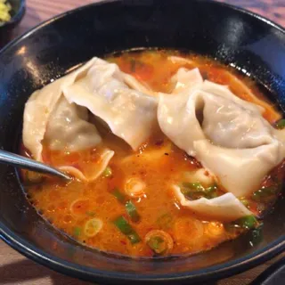 Wontons with Hot and Sour Sauce