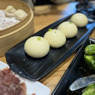 Steamed pork buns