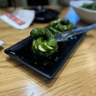 Sweet and sour cucumber