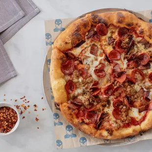 food, pizza