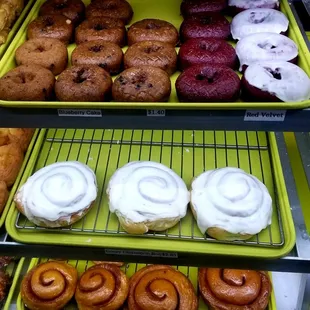 a variety of doughnuts