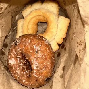 Another free blueberry donut!