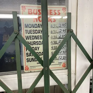 Hours listed here are way, waaaaaay off.  Closed by 1500 everyday, earlier most days
