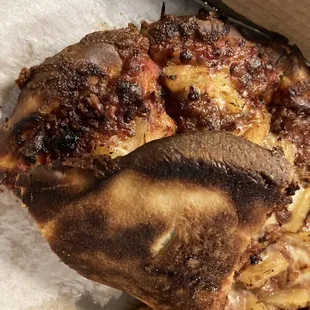 Burnt crust