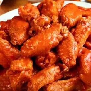 WINGS, WINGS, WINGS tossed in our AWARD WINNING BUFFALO SAUCE!